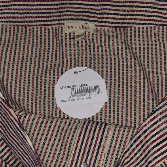 Stripped skirt - Picture 2 of 2